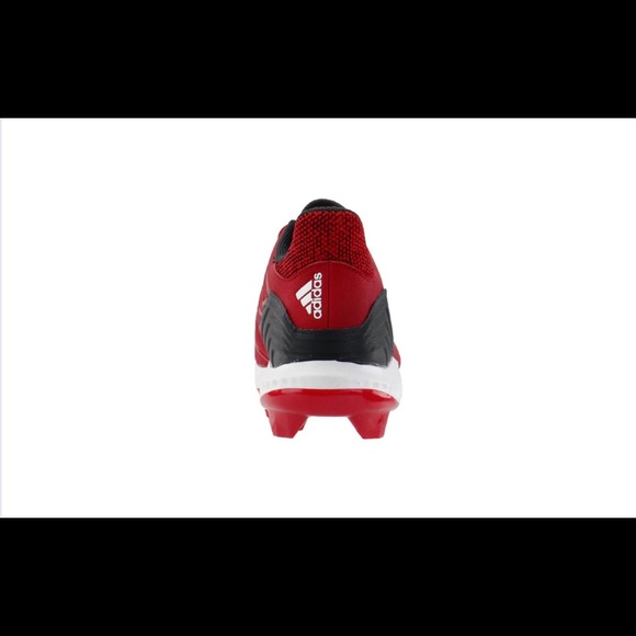 Adidas Men’s Icon Bounce Hybrid Red Baseball Cleats Size 12 NWT main image 5